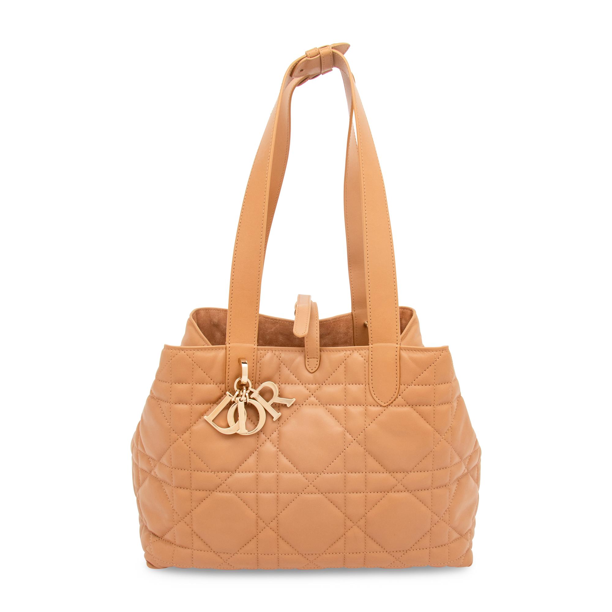 CHRISTIAN DIOR, QUILTED TOUJOURS TOTE