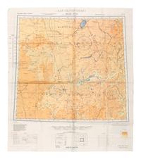 [ARMY AIR FORCE]. A group of World War II escape charts, all printed in Washington, D. C. on synthetic silk cloth, comprising:
