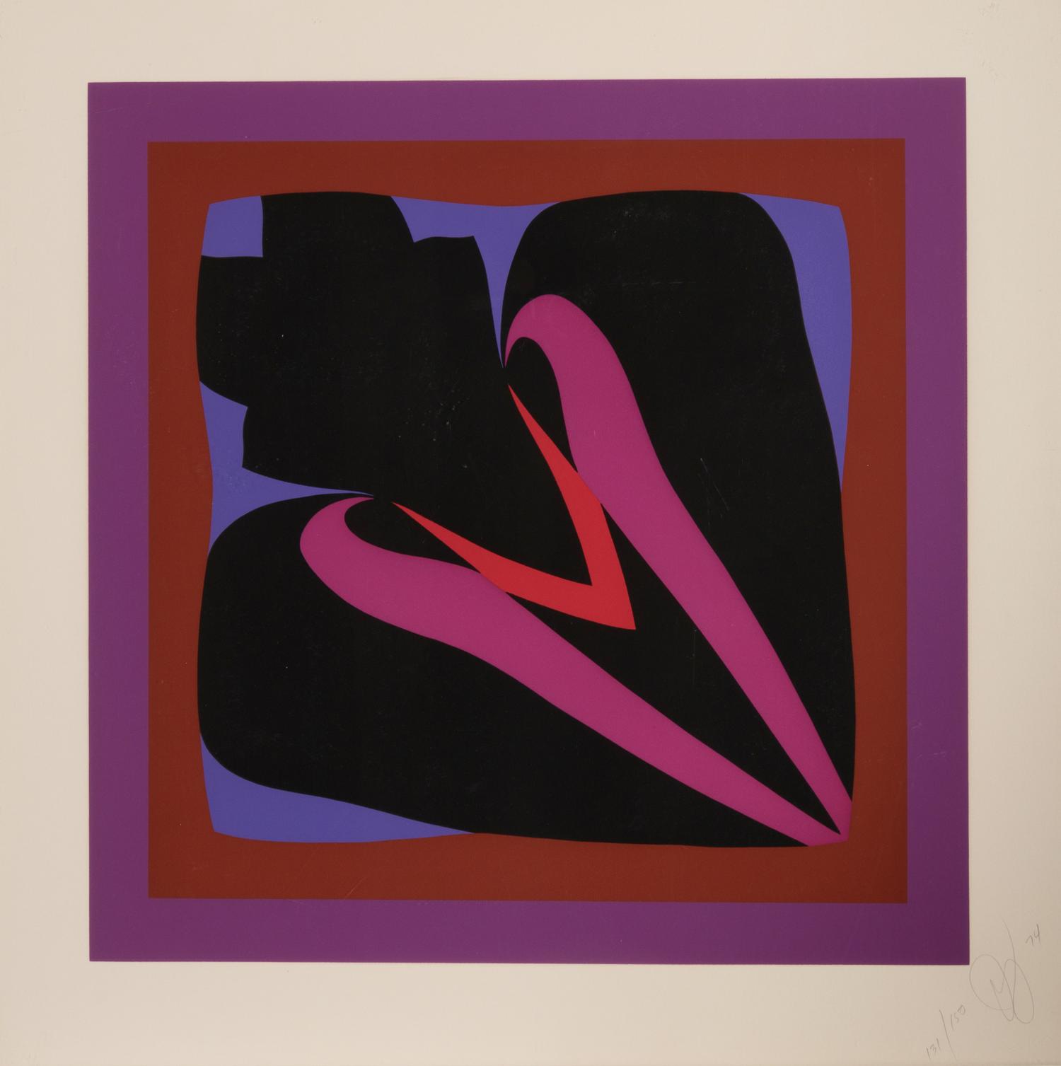 Untitled (Group of 6 works) 1972, together with Untitled, 1974