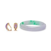 COLLECTION OF JADE JEWELRY