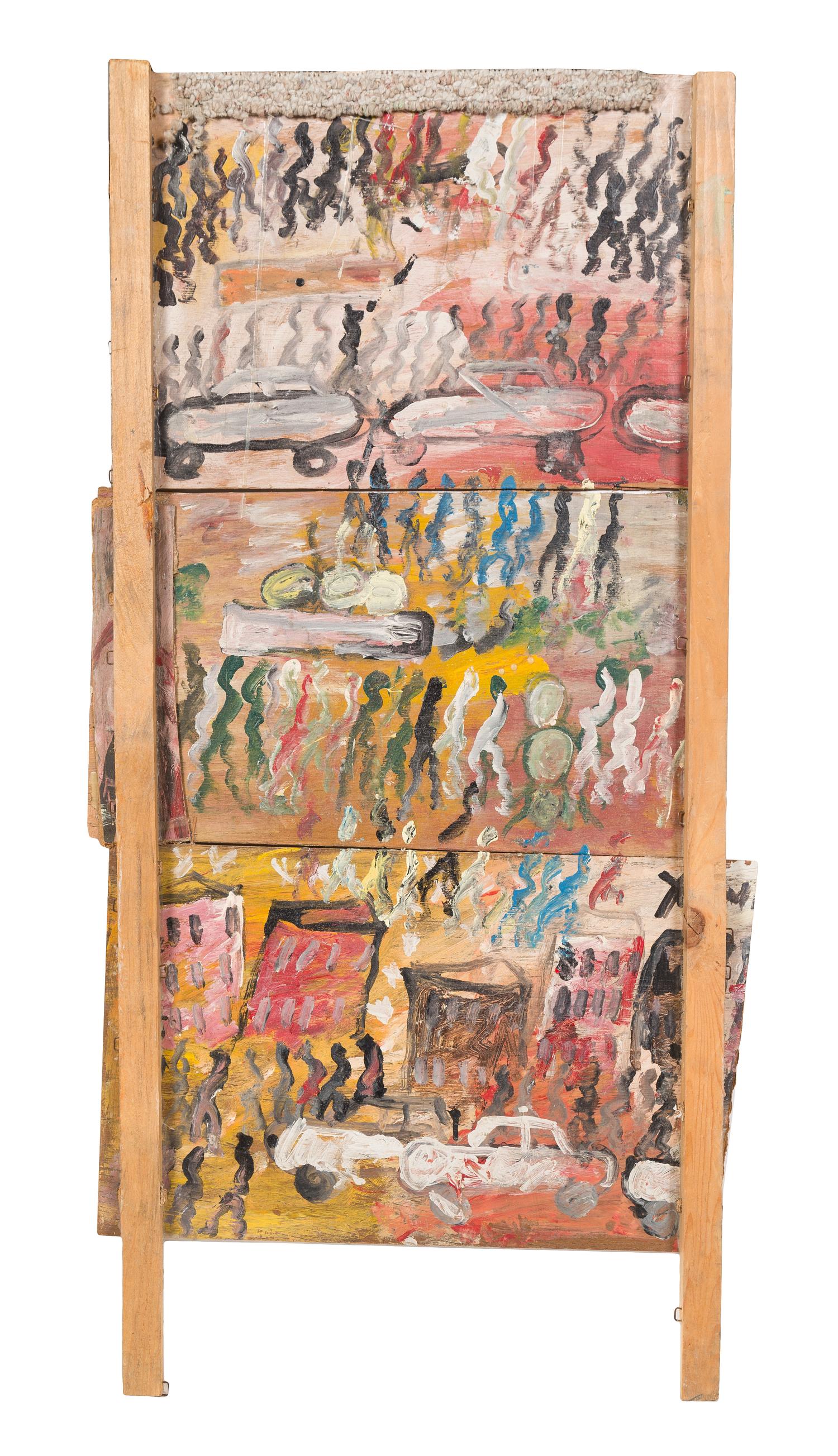 Purvis Young, (American, 1943-2010), Untitled