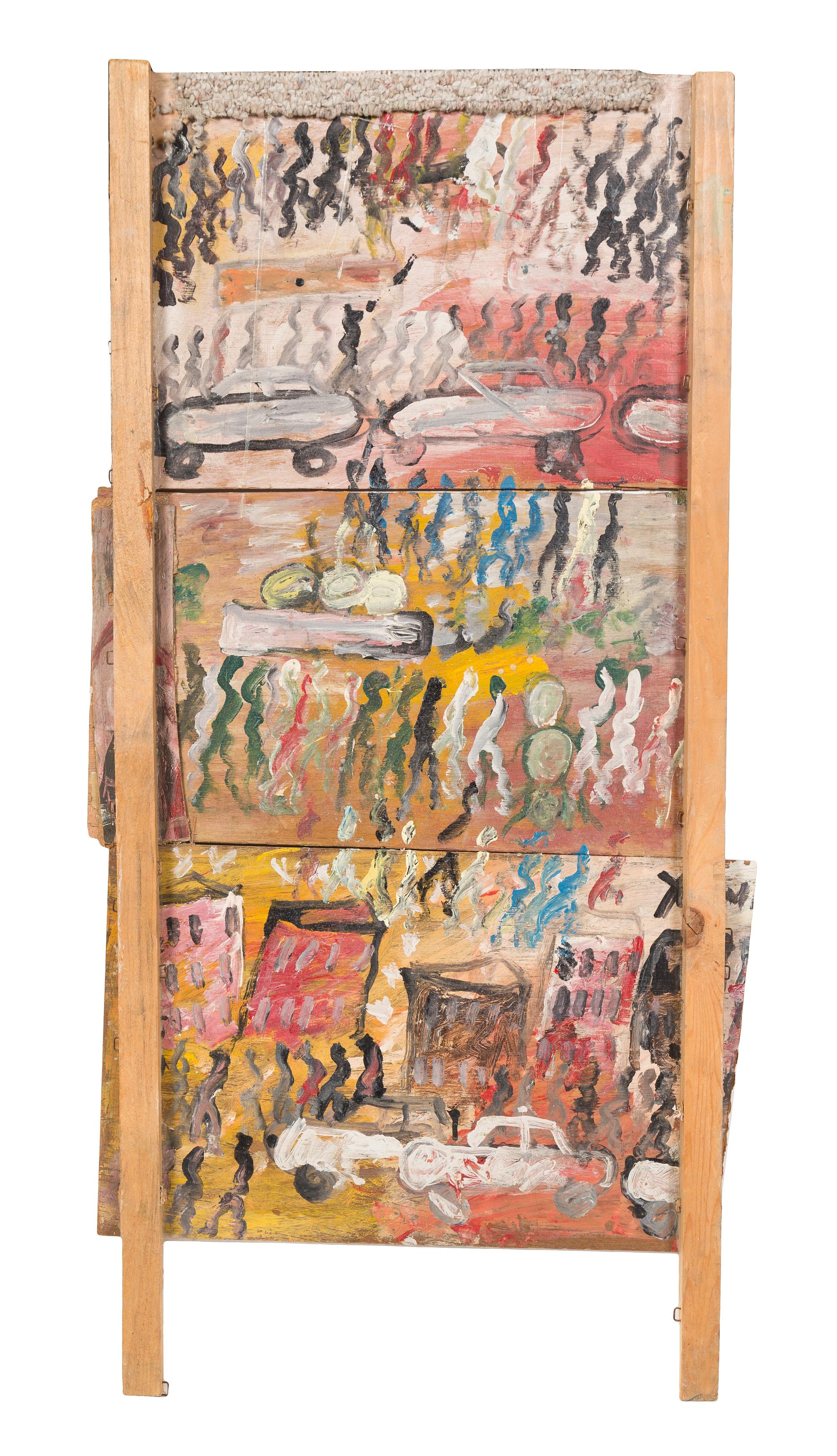 Purvis Young, (American, 1943-2010), Untitled