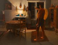 Untitled 'Interior Scene with Figures' , 1993-94