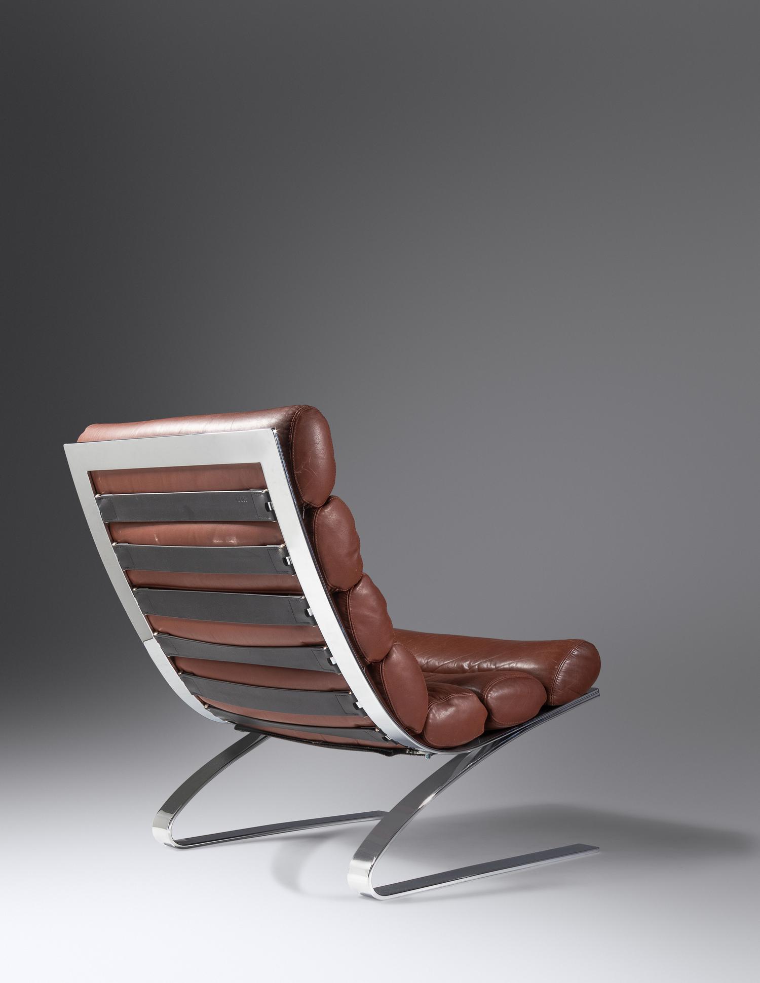 Sinus Lounge Chair and Ottoman, c. 2016 COR, Germany