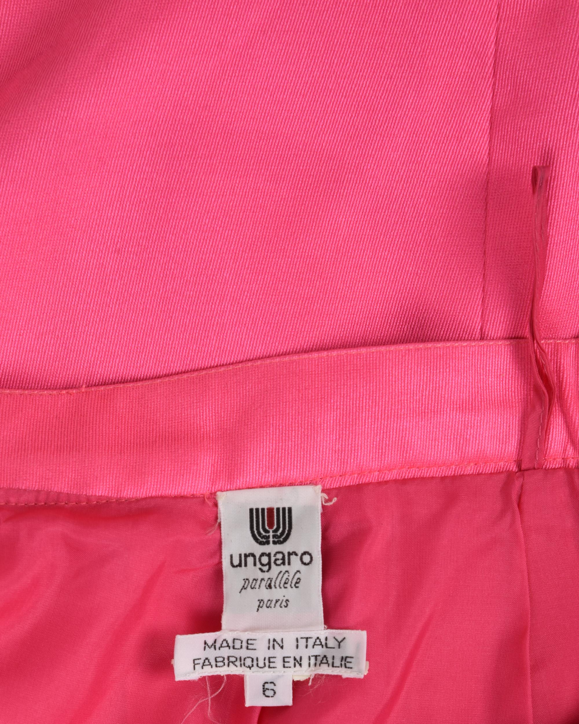 Eleven Designer Items: Five Tops and Five Skirts by Emanuel Ungaro and One Christian Lacroix Top, 1980s-90s