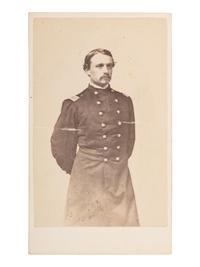 [CIVIL WAR]. CDV of Col. Robert Gould Shaw, 54th Mass. African American Infantry. Boston: Whipple.