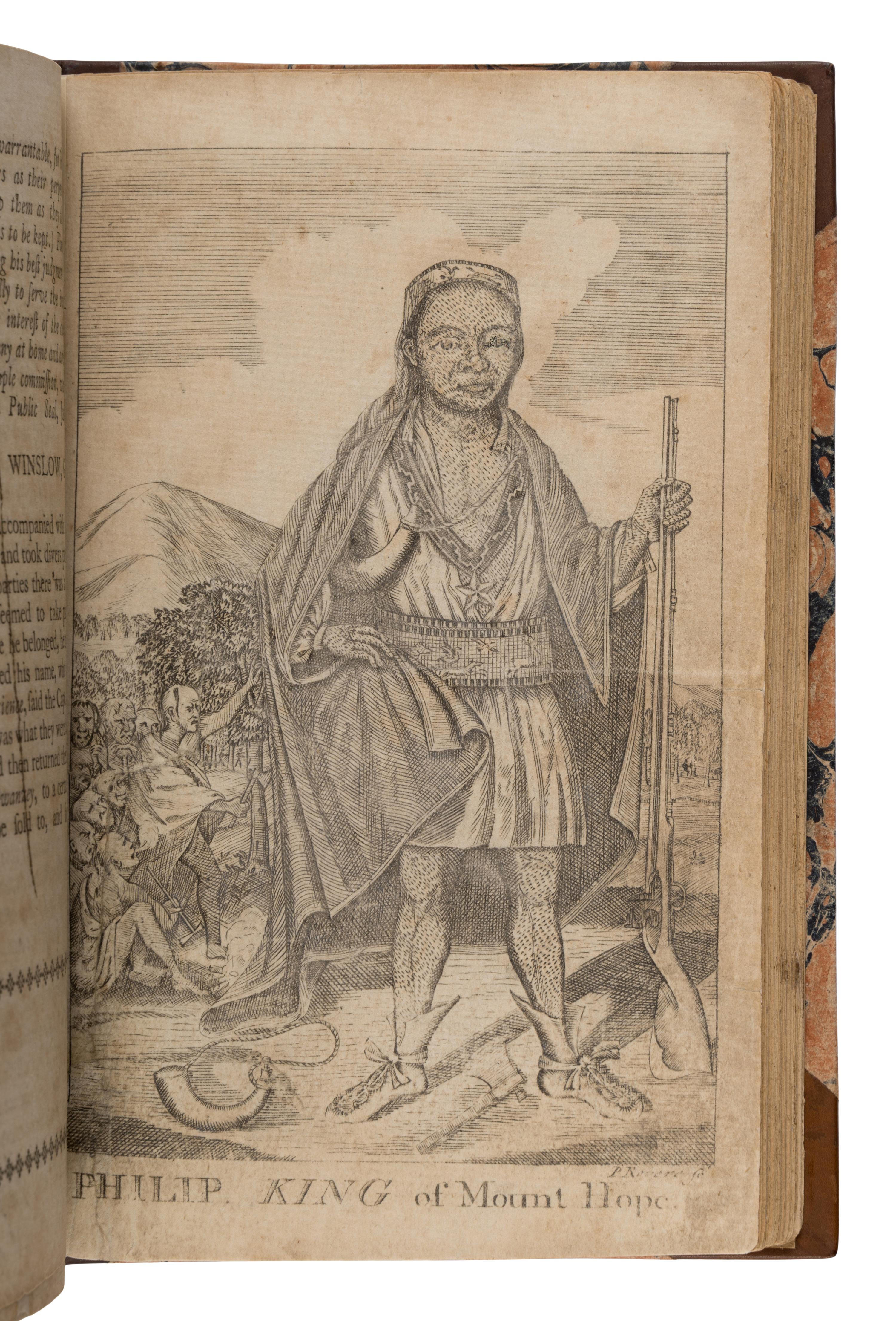[Revere, Paul (1735-1818), engraver]. Church, Thomas (1674-1746). The Entertaining History of King Philip's War . Newport, RI: Reprinted by Solomon Southwick, 1772.