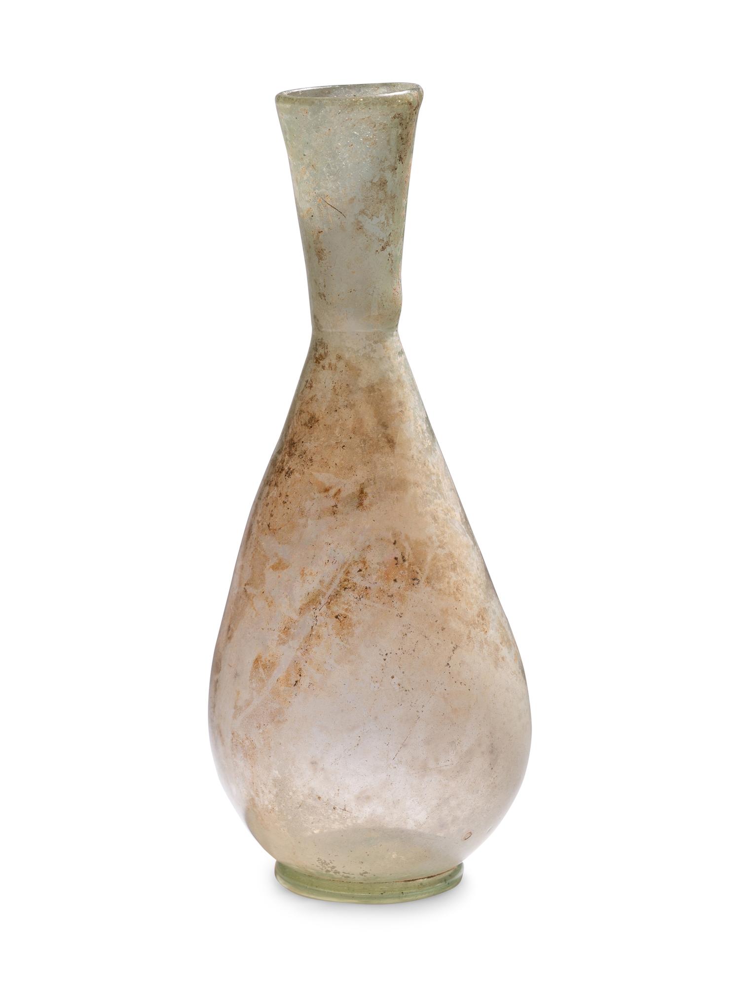 A Roman Glass Bottle