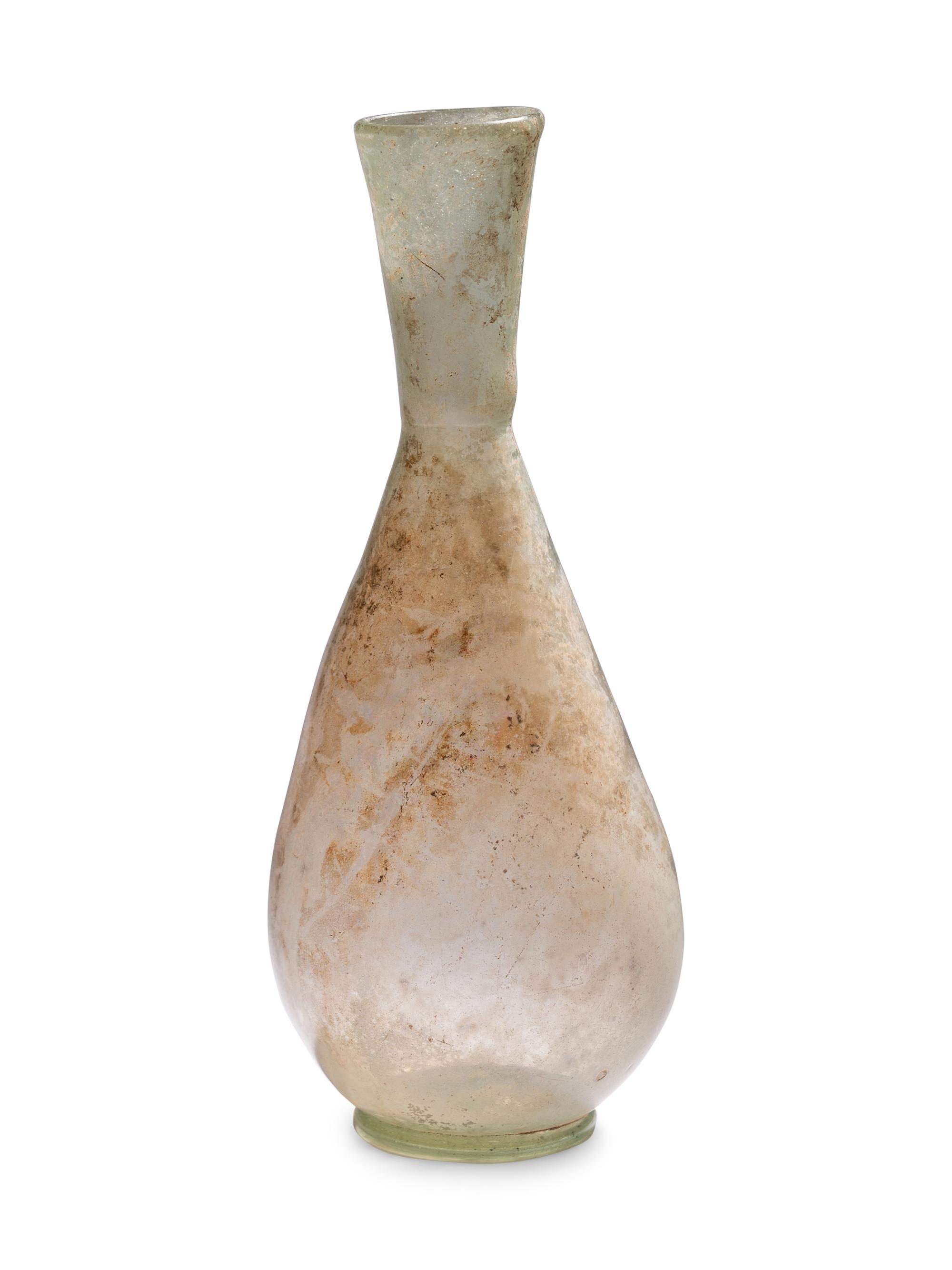 A Roman Glass Bottle