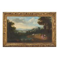 Circle of James Ross (British, born c. 1700-1760) — An Italian Countryside
