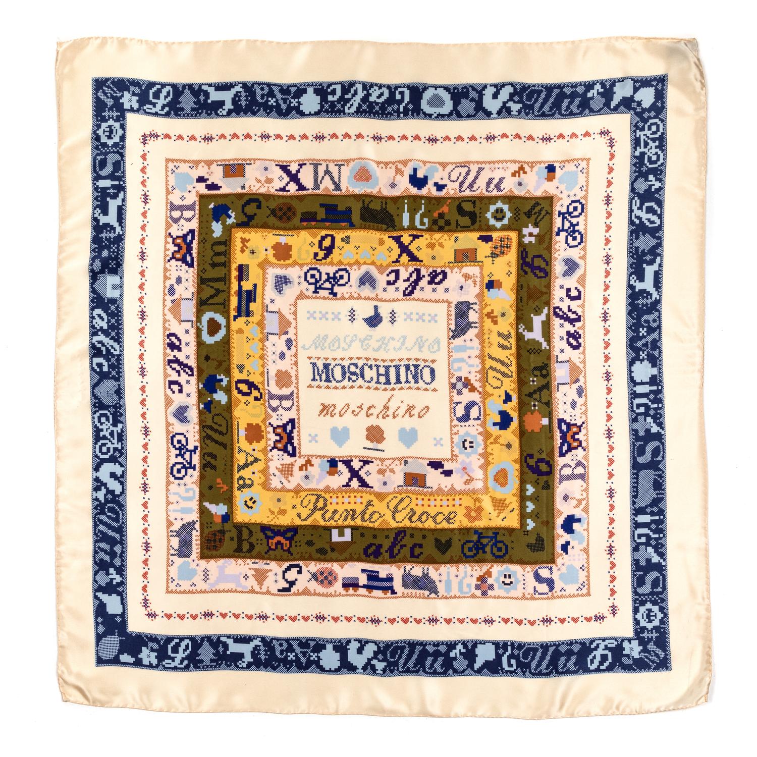 Moschino Scarf, 1990s
