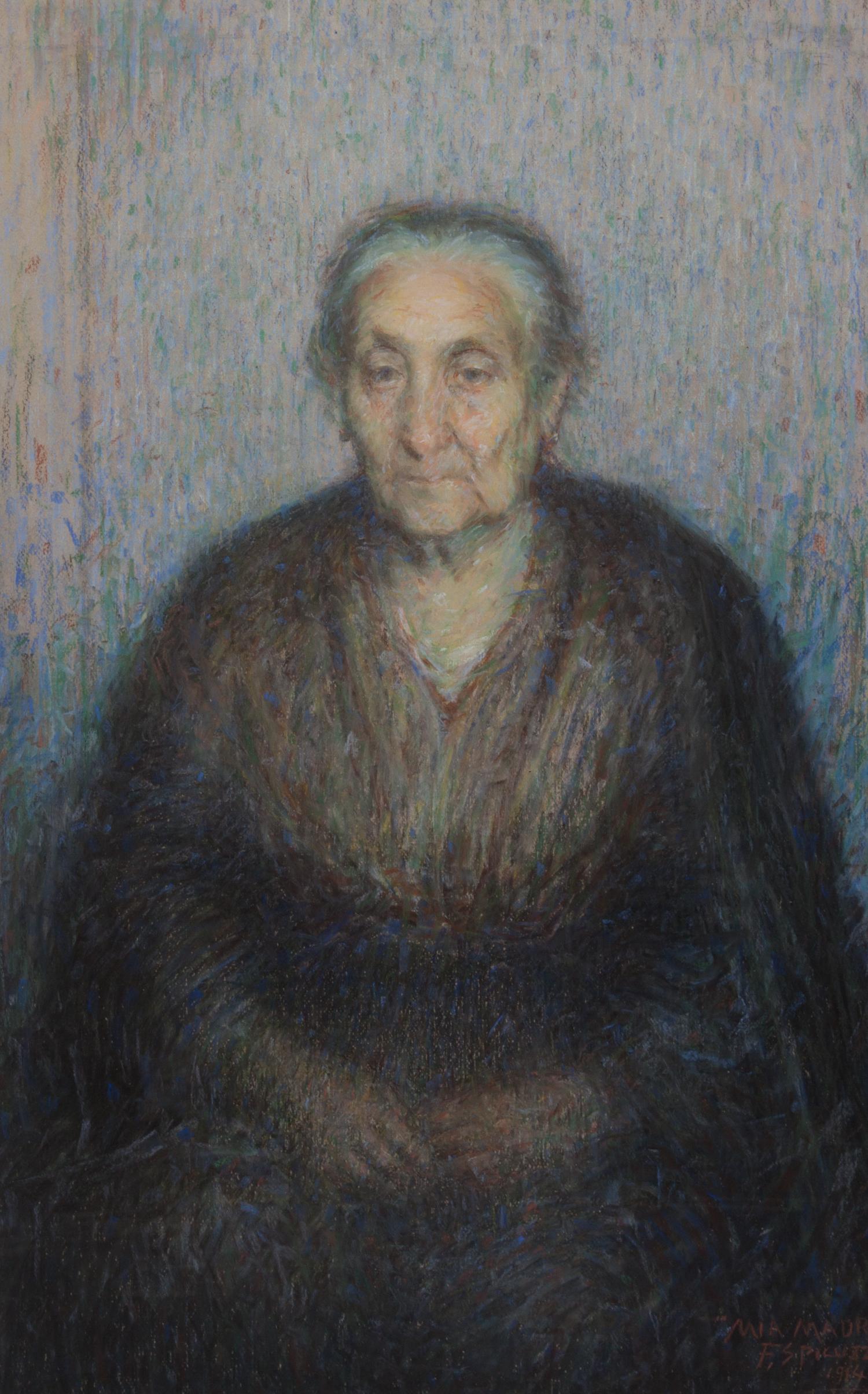 Francesco Spicuzza, (Wisconsin, 1883-1962), Mia Madre, 1914