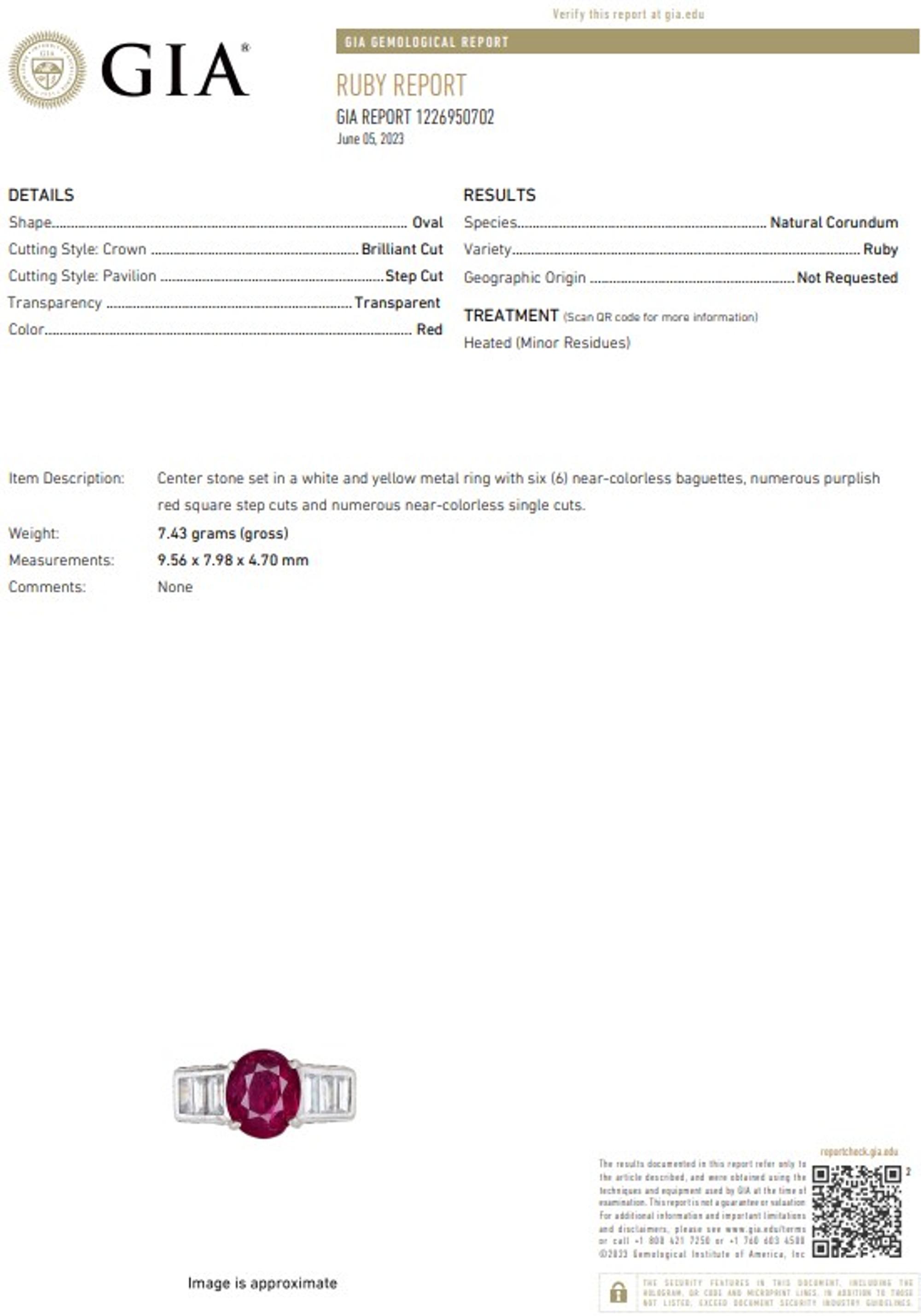 RUBY AND DIAMOND RING