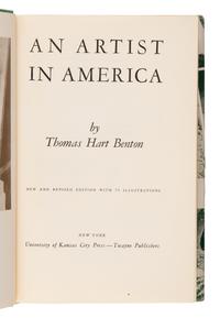 Benton, Thomas Hart (1889-1975). An Artist in America . New York: University of Kansas City Press, 1951.