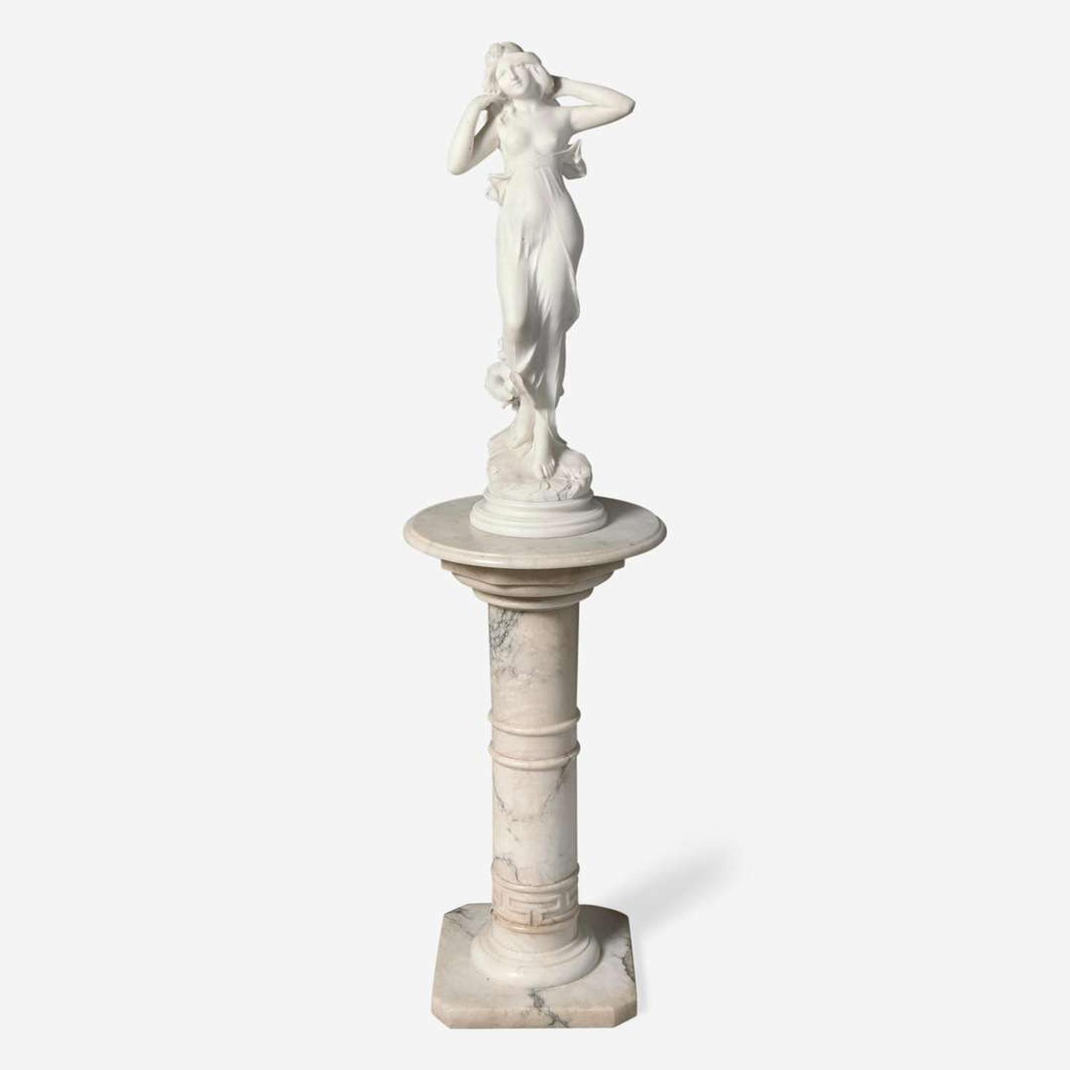 A. Batacchi (Italian, 19th / 20th century Nymph, Florence, Italy, late 19th century