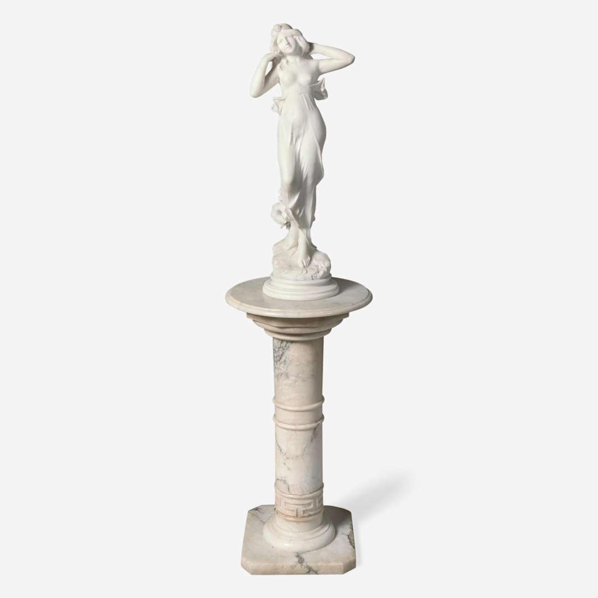 A. Batacchi (Italian, 19th / 20th century Nymph, Florence, Italy, late 19th century