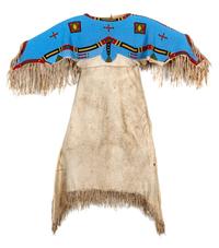 Sioux Beaded Hide Dress