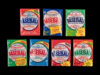 A Group of Sealed Unopened 1980s O-Pee-Chee Baseball Wax Packs