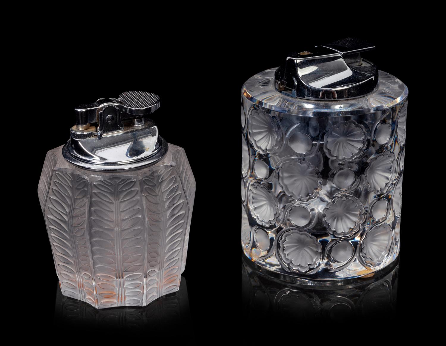 Four Lalique Smoking Articles
