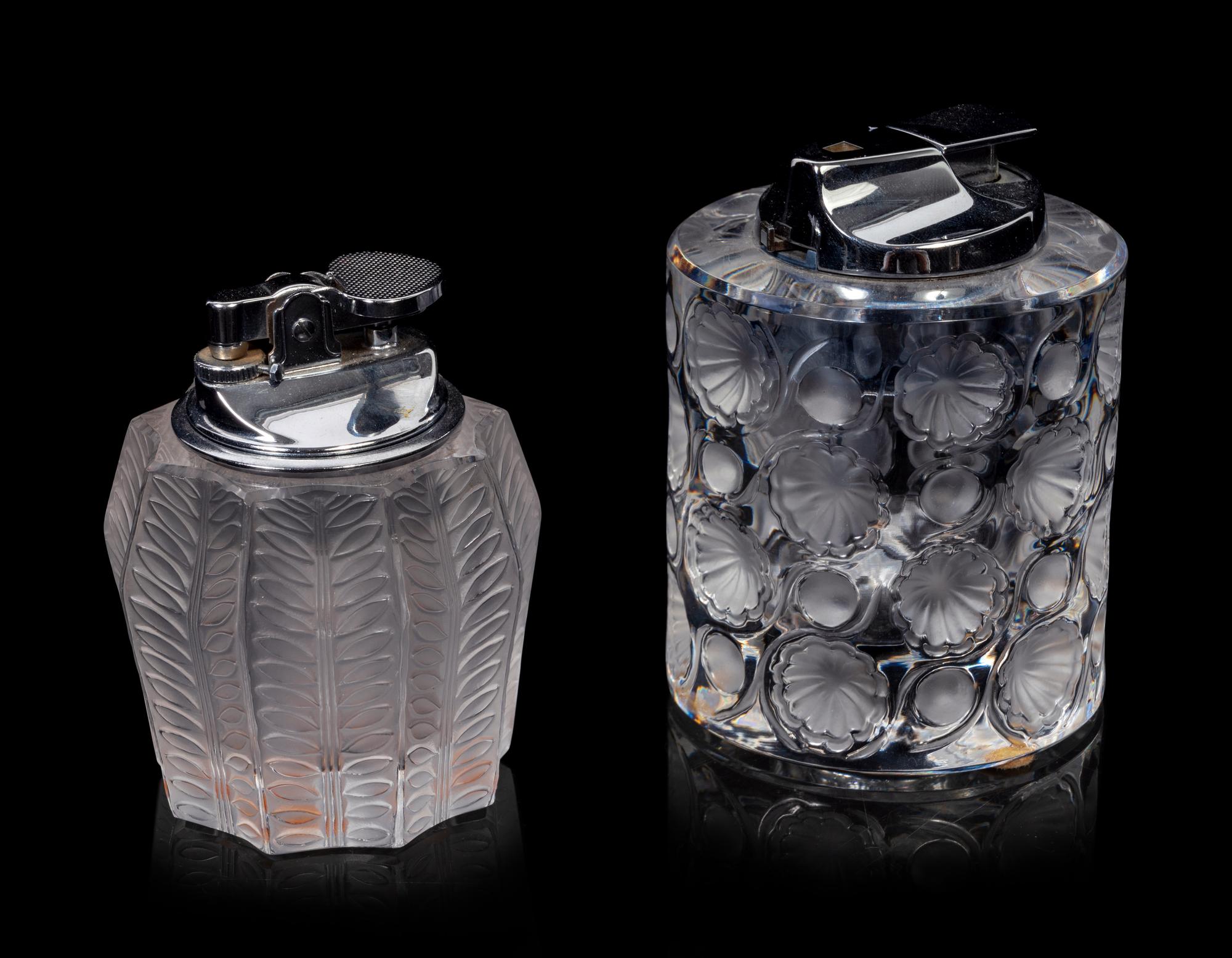 Four Lalique Smoking Articles