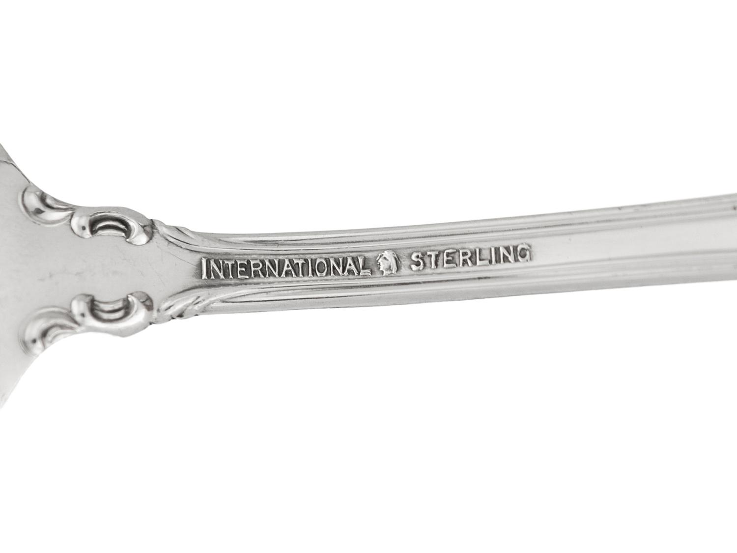 An American Silver Flatware Service