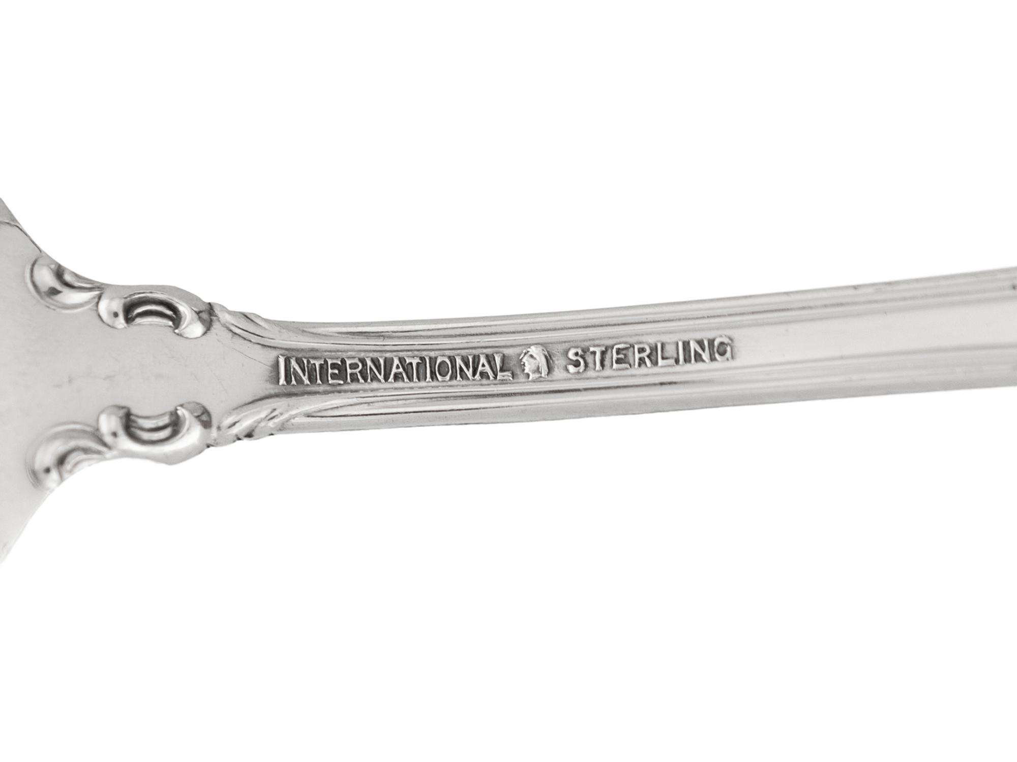 An American Silver Flatware Service