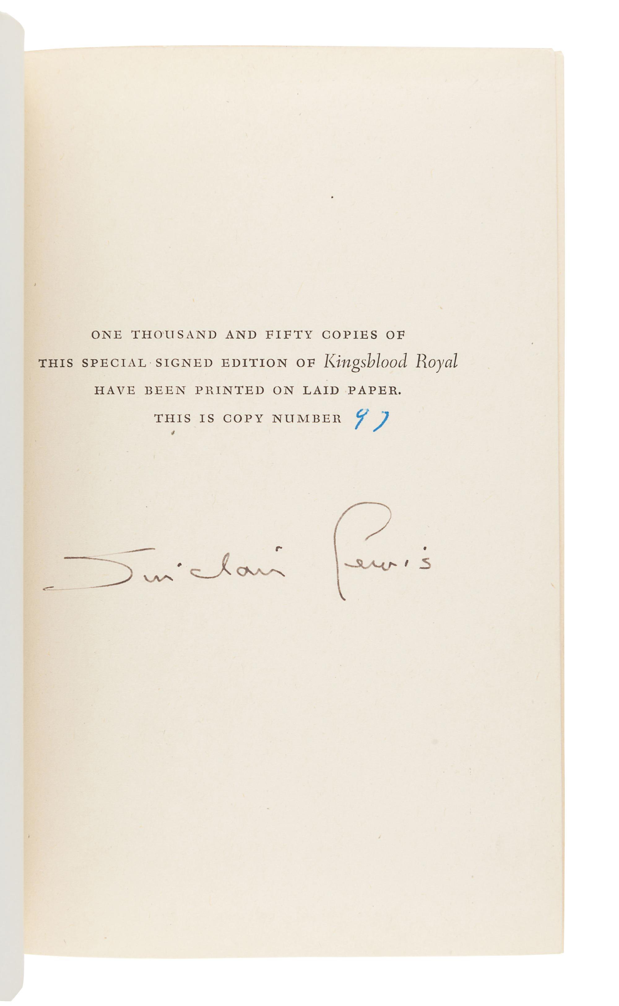 LEWIS, Sinclair (1885-1951). Elmer Gantry. New York: Harcourt, Brace and Company, 1927.