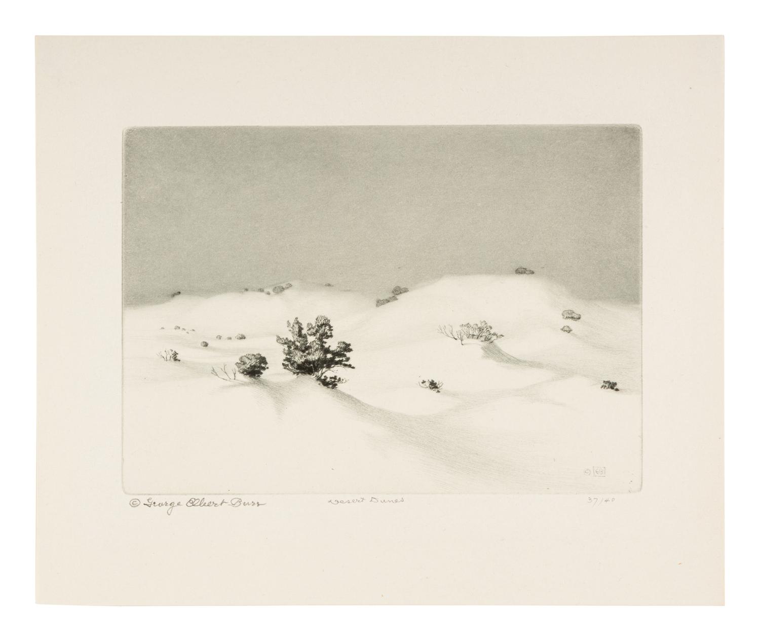 Three Works: Whirlwinds, Mojave Desert, Calif-, Desert Dunes and Drifting Sand - Amboy, Calif-