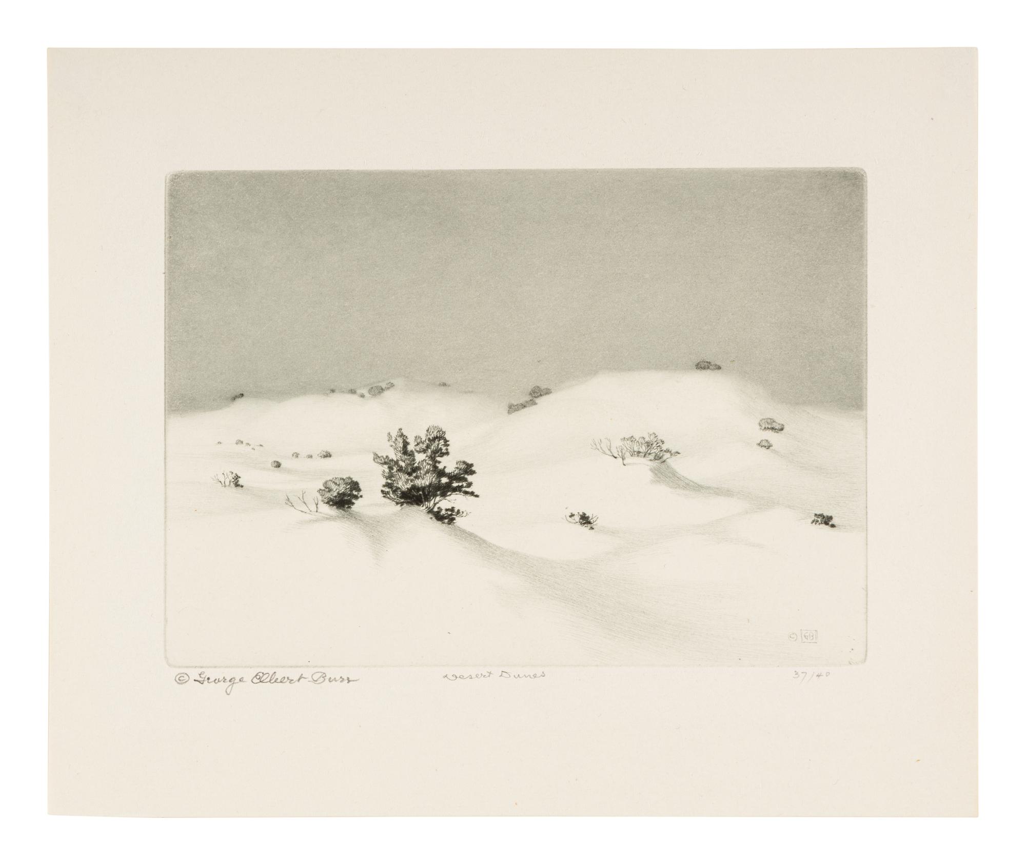Three Works: Whirlwinds, Mojave Desert, Calif-, Desert Dunes and Drifting Sand - Amboy, Calif-