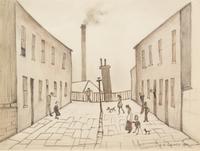 Laurence Stephen Lowry, (British, 1887-1976), Untitled, 1956