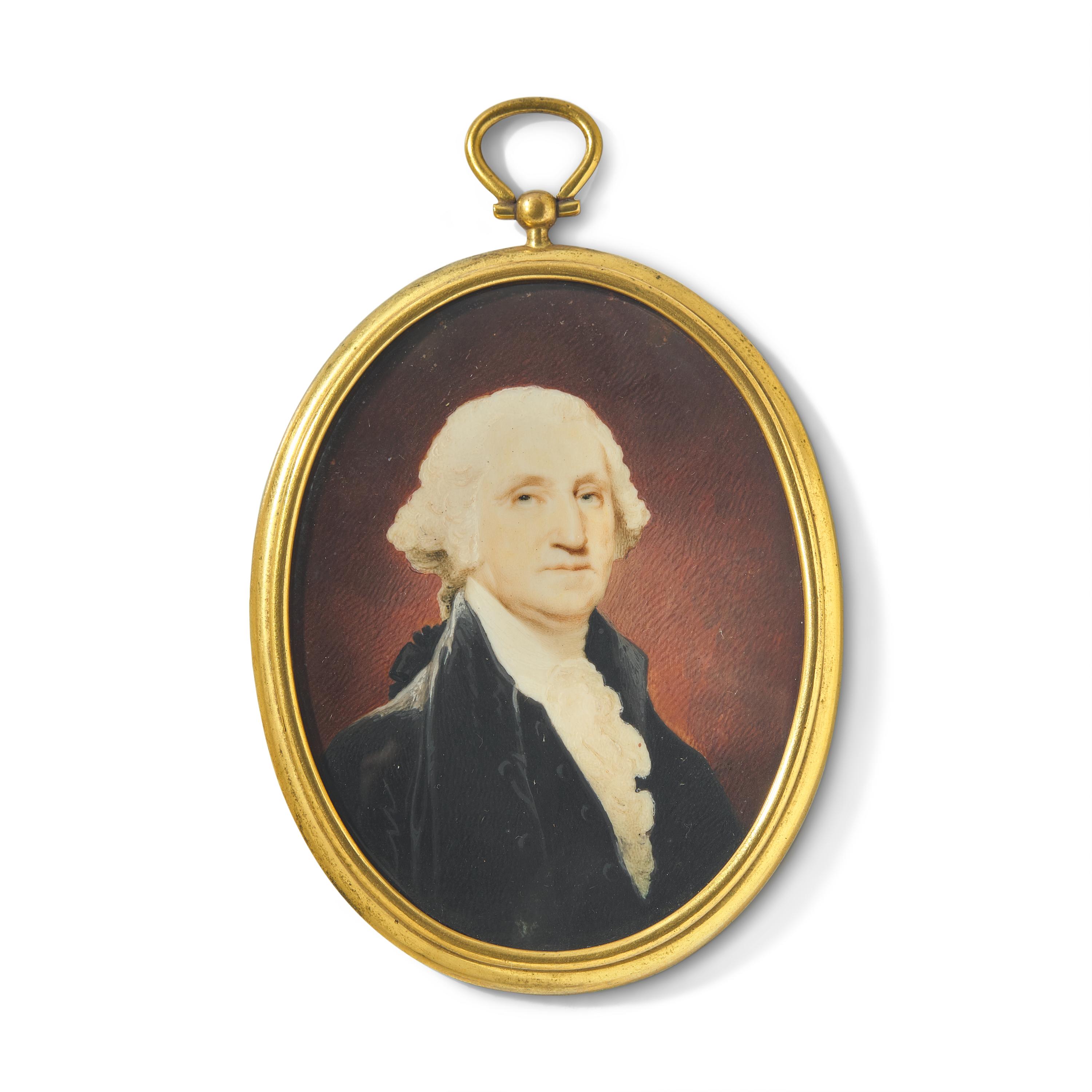 Robert Field (Born England, 1769-1819), A Portrait Miniature of George Washington (1732-1799)