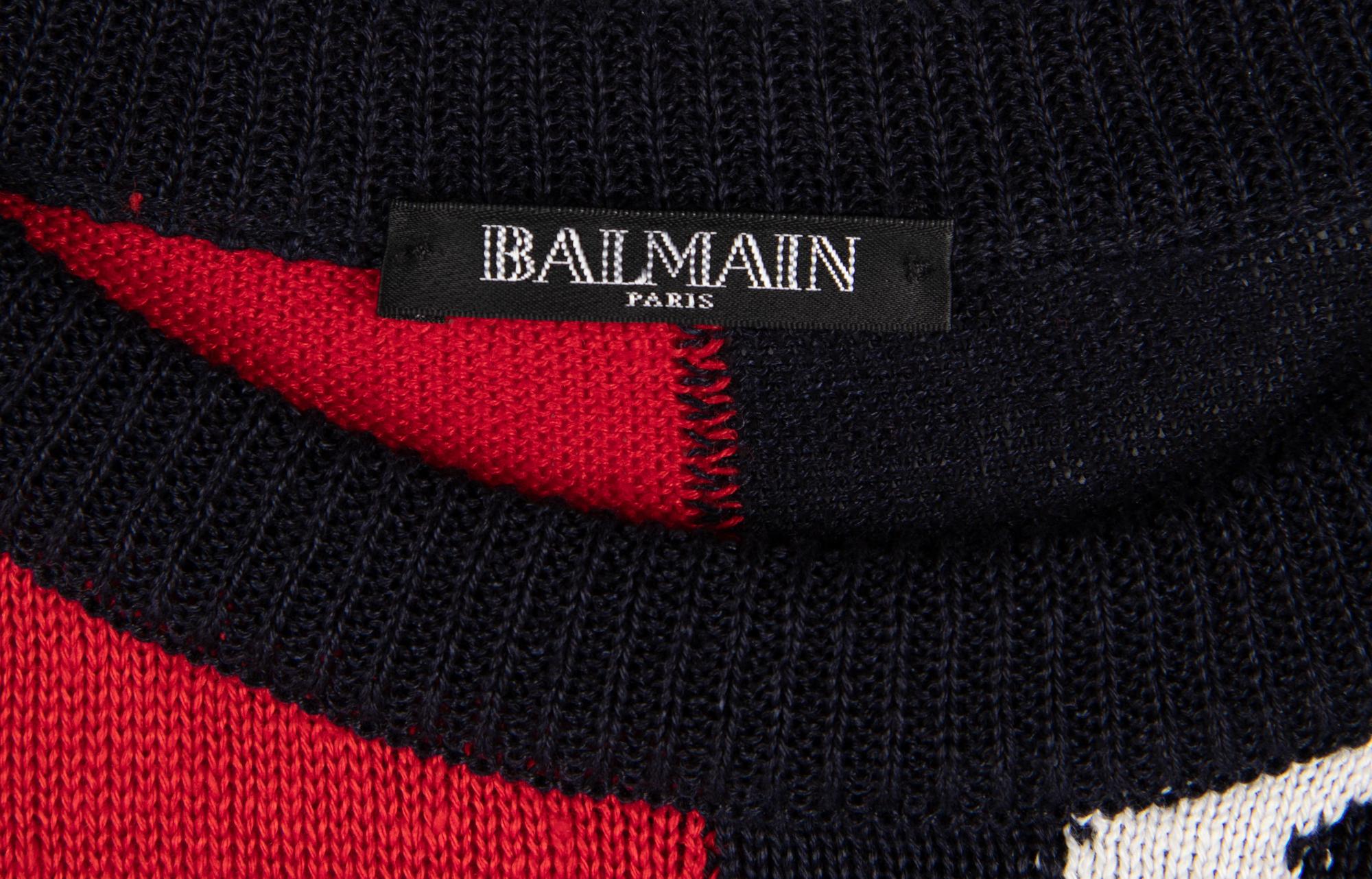 Three Men's Designer Sweaters; One Balmain Sweater, Two Kenzo Sweatshirts, c. 2017 — BNY 55, 66, 174