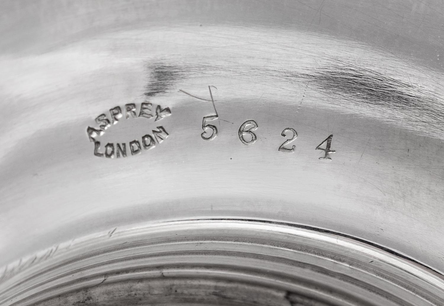An Asprey & Co. Silver Twin-Handled Horse Jumping Trophy