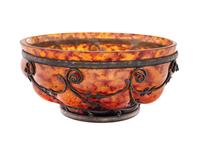 Bowl with Internal Foil Decoration