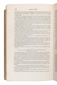 [Economics]. Jevons, William Stanley (1835-1882). [read before the Economic Science and Statistics Section of the British Association at Cambridge]," in: Report of the Thirty-Second Meeting of the British Association for the Advancement of Science; Held at Cambridge in October 1862 . London: John Murray, 1863.