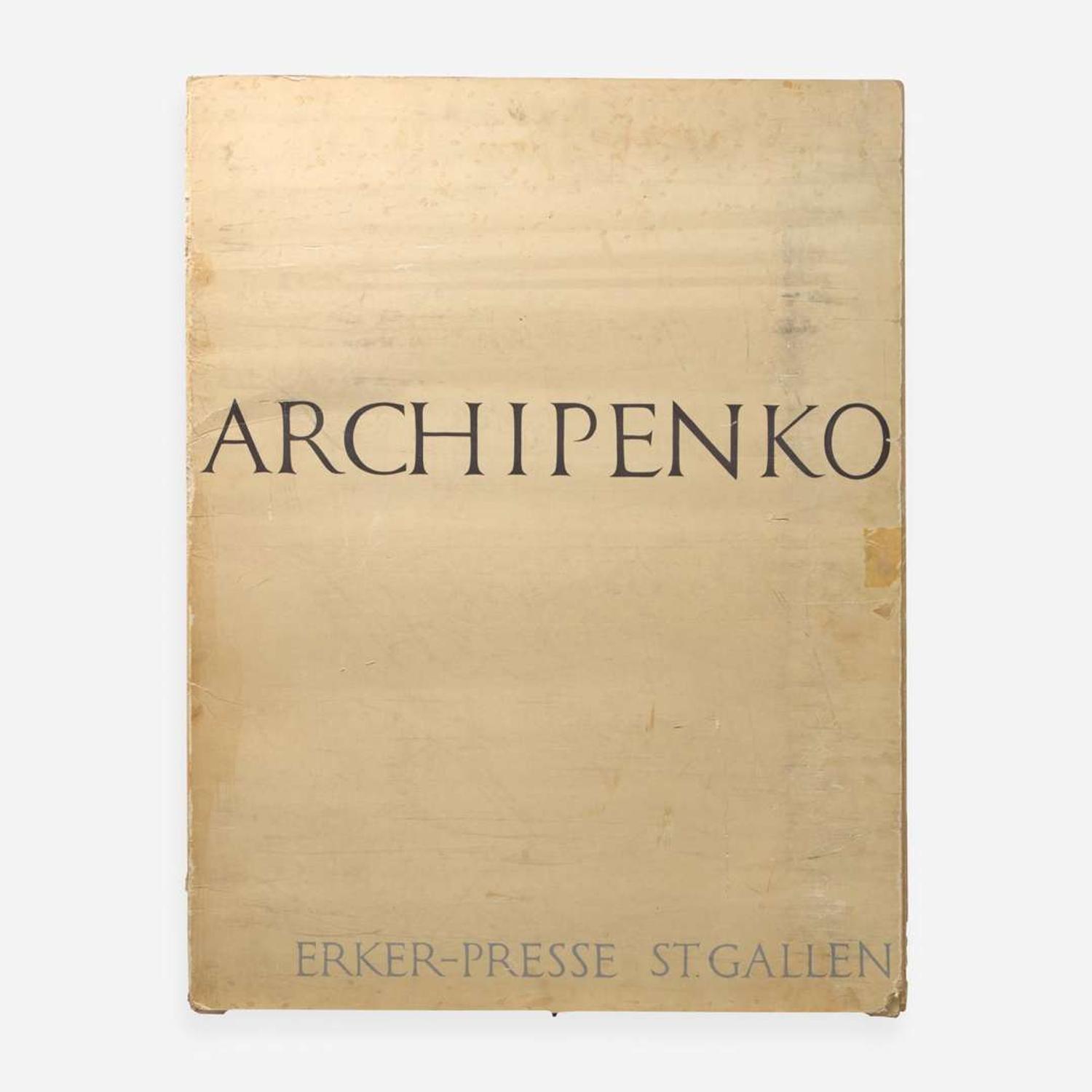 Alexander Archipenko (American/Ukrainian, 1887-1964) Les Formes Vivantes