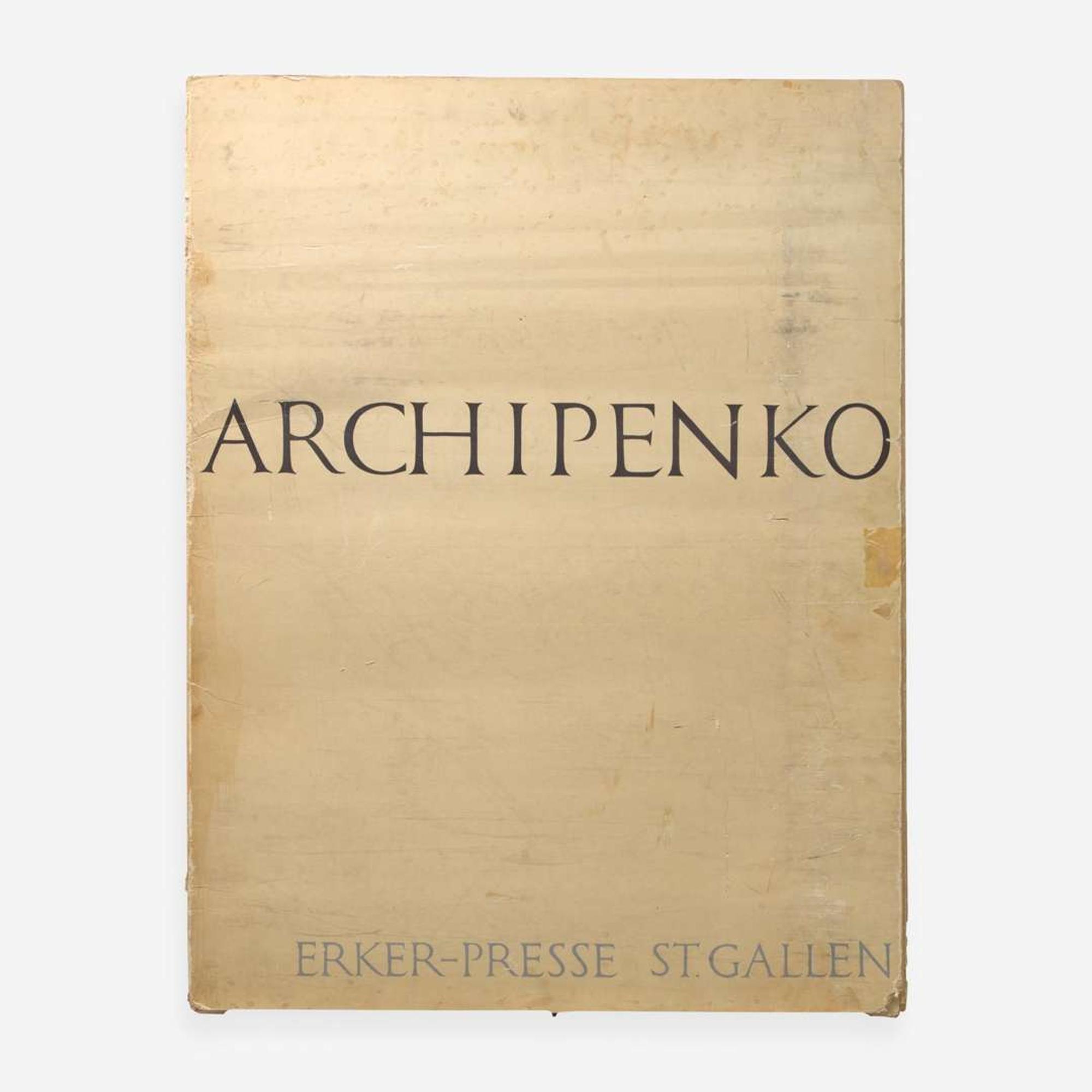 Alexander Archipenko (American/Ukrainian, 1887-1964) Les Formes Vivantes