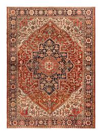 A Heriz Rug