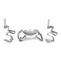 An English Silver Modernist Table Garniture