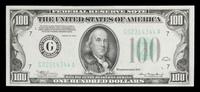 A United States 1934-G $100 Federal Reserve Note