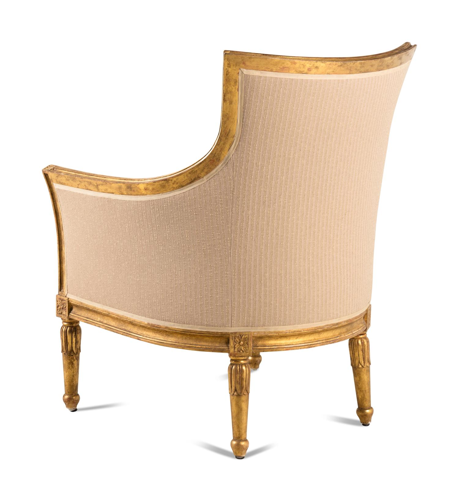 A Contemporary Giltwood Bergere