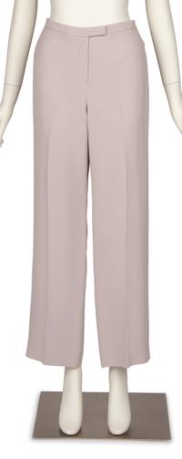 Chado Ralph Rucci Purple Wool Crepe Jacket and Pants, 2000s