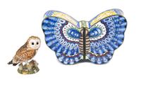 Two Chinese Enamel Boxes Length of larger 6 3/4 inches. — 20TH CENTURY