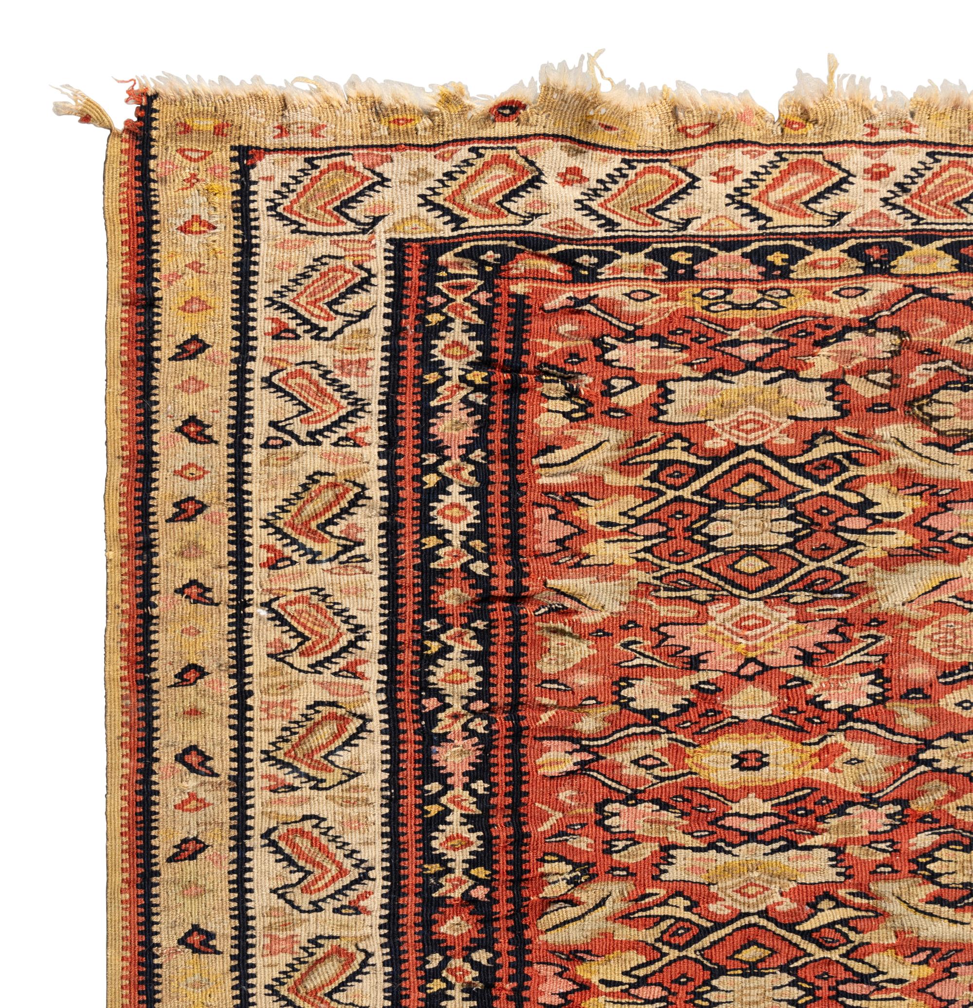 A Senneh Kilim Rug