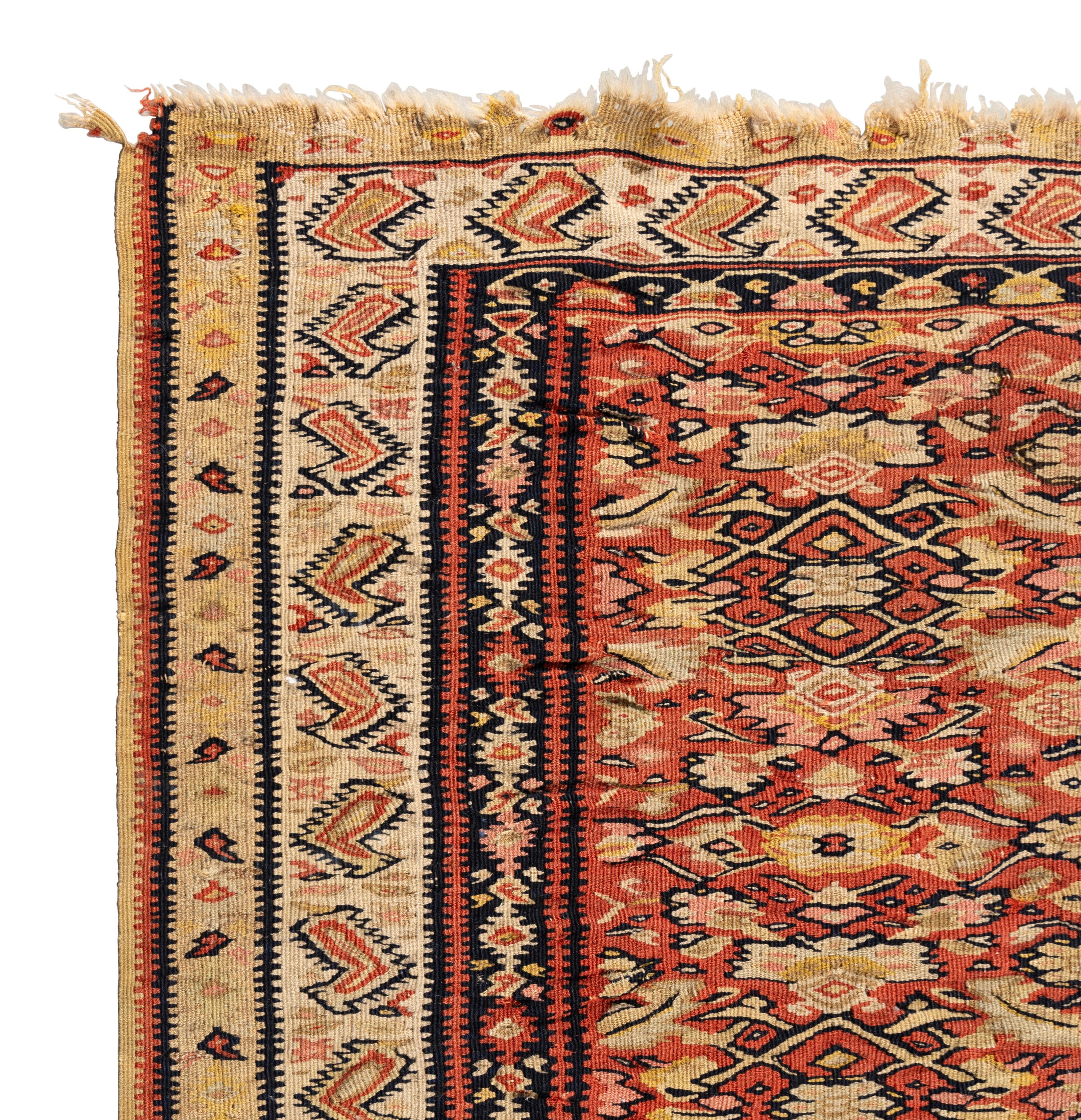 A Senneh Kilim Rug