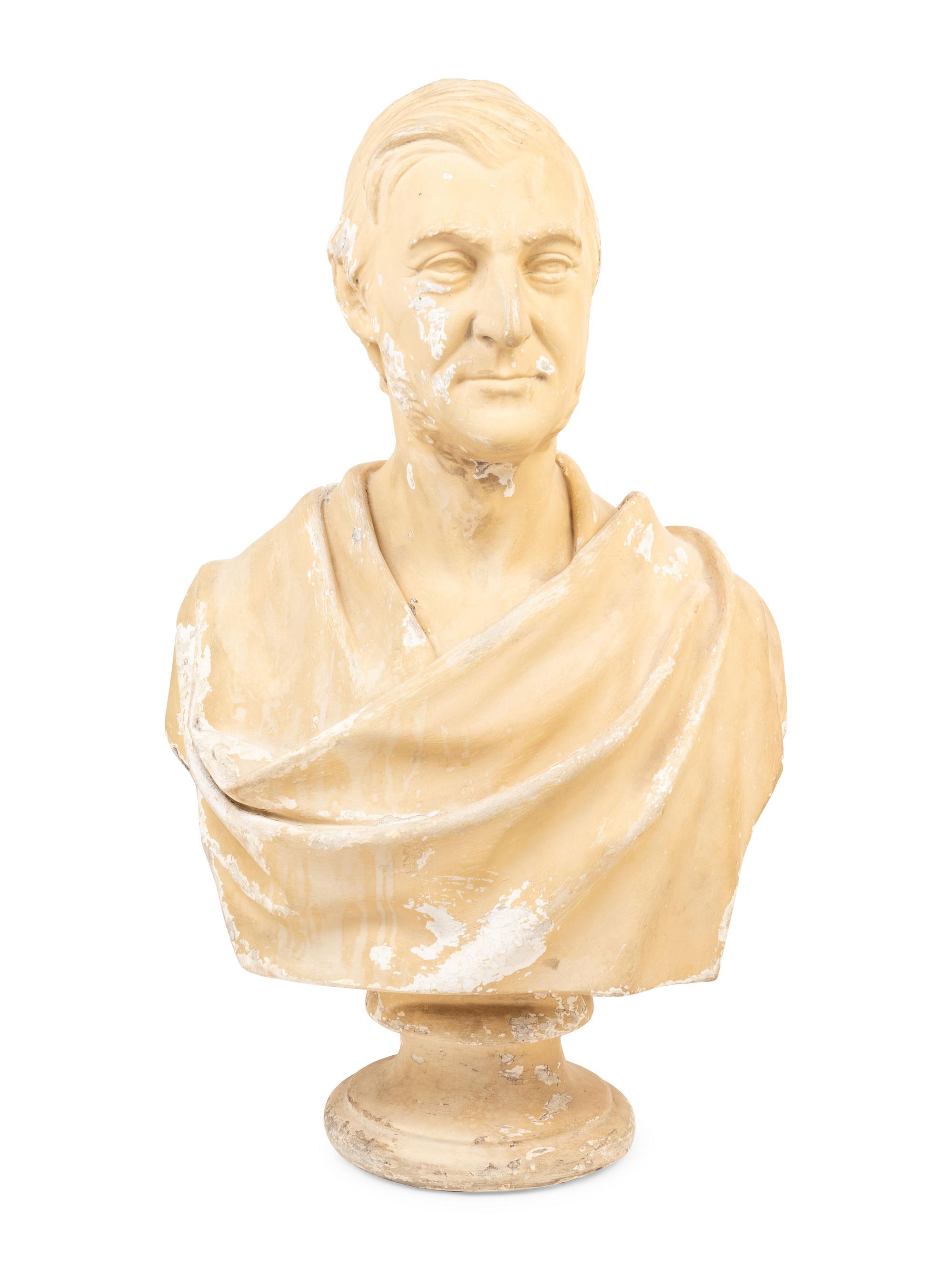 Three Plaster Busts