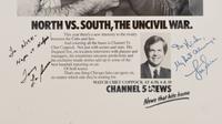 A Group of Rare Vintage Chicago Channel 5 Signed Autograph Promotional Posters Including Many Chicago Sports Legends,