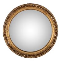 A Regency Giltwood Bullseye Mirror