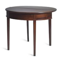 A Federal Mahogany Demi-lune Cardtable