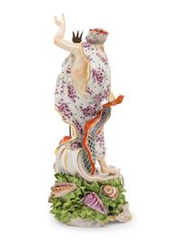 A Chelsea Porcelain Figural Group